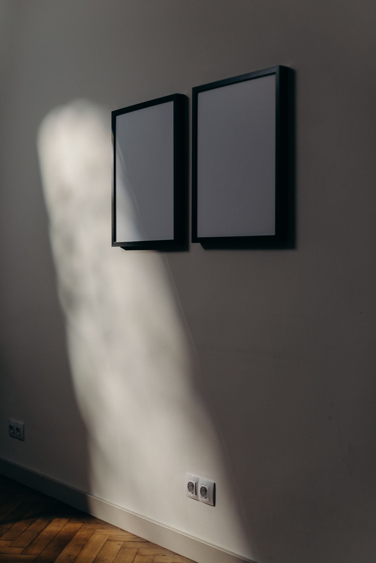 Flat-screen TV professionally mounted on a living room wall