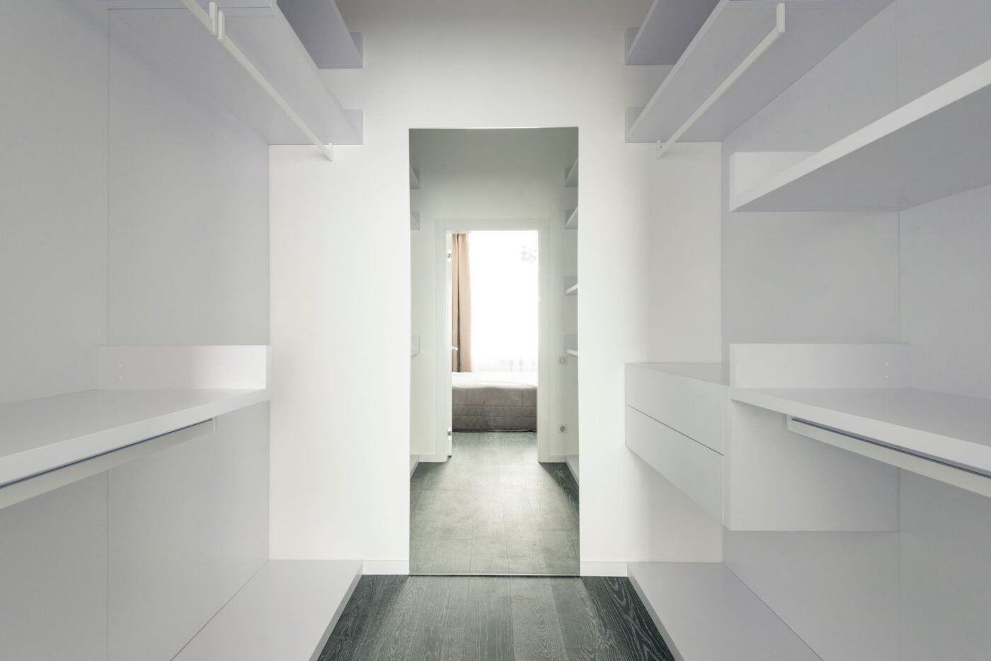 Closet shelving and organization in a Tampa-area home